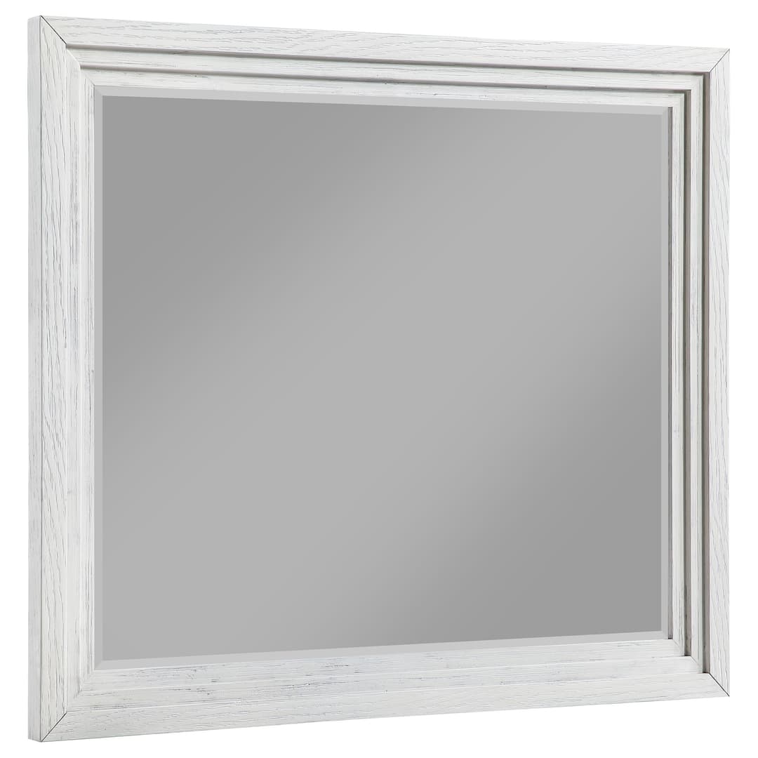 Marielle Dresser Mirror Distressed White 