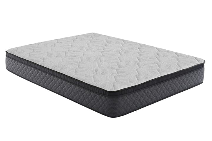 Freya 11.5-inch California King Euro Top Mattress White 